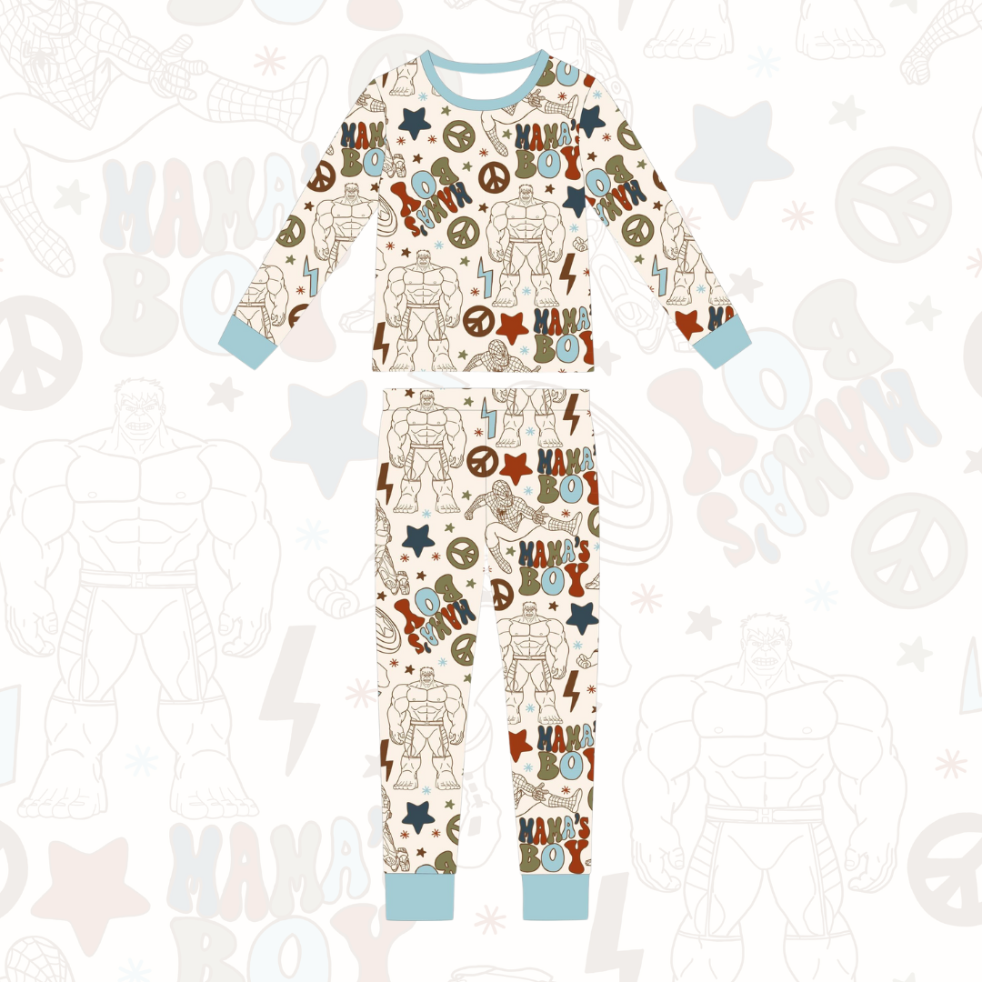 Mama's Boy Loungewear - Onesie + 2 Piece - Ready To Ship