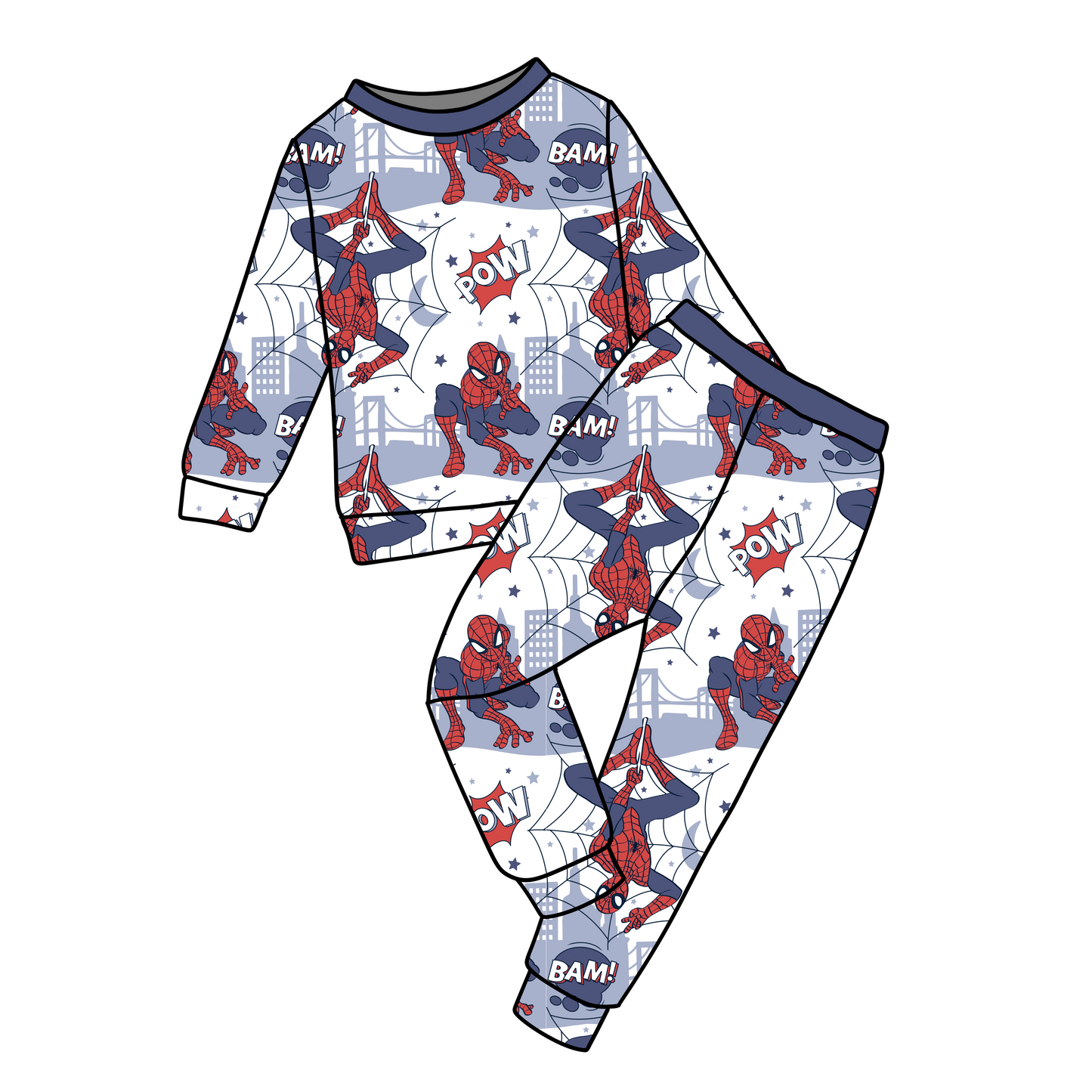 Spiderman Kid's 2 Piece Set READY TO SHIP