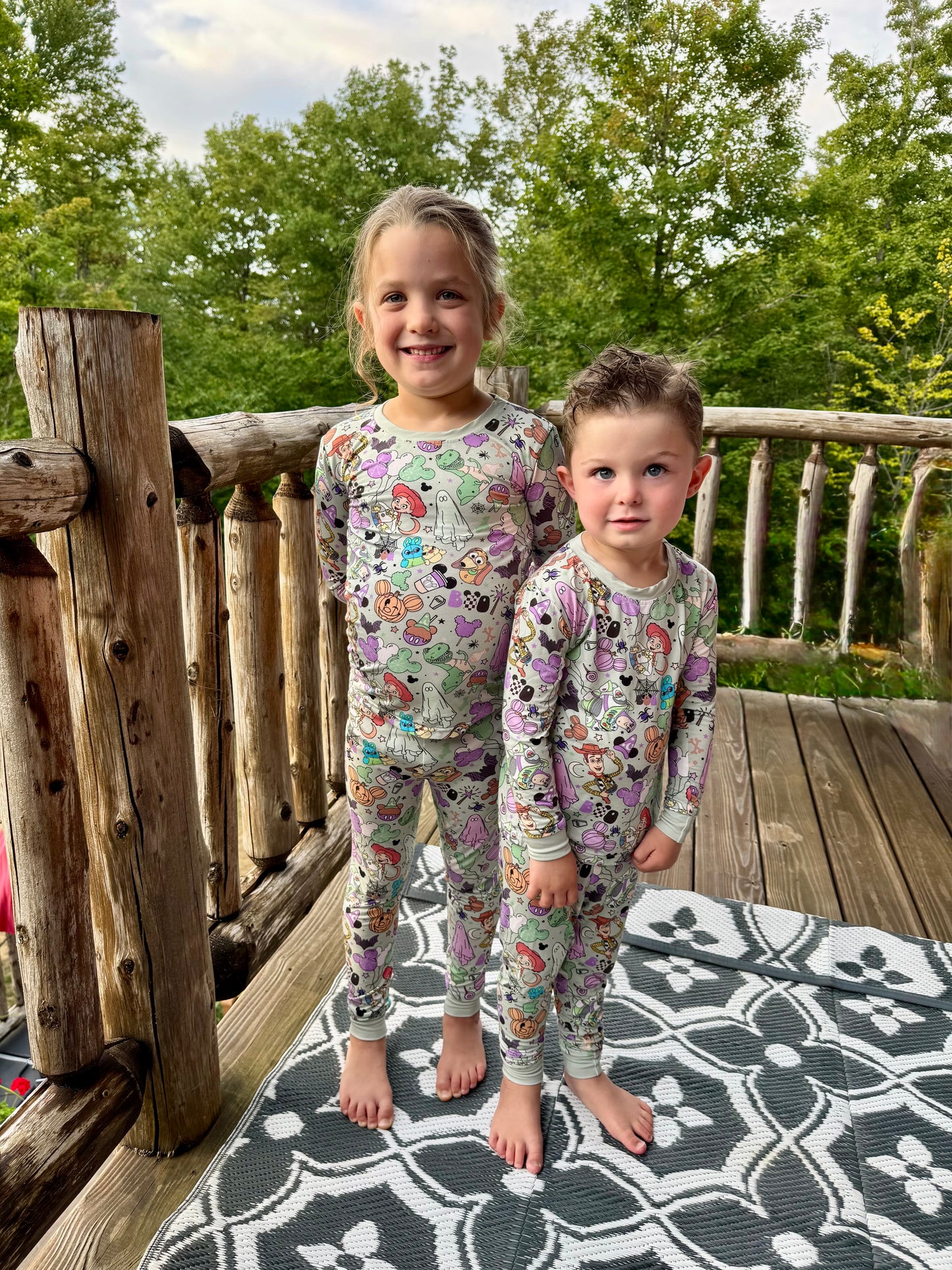 SPOOKY TOY STORY - GREEN JOGGER SET
