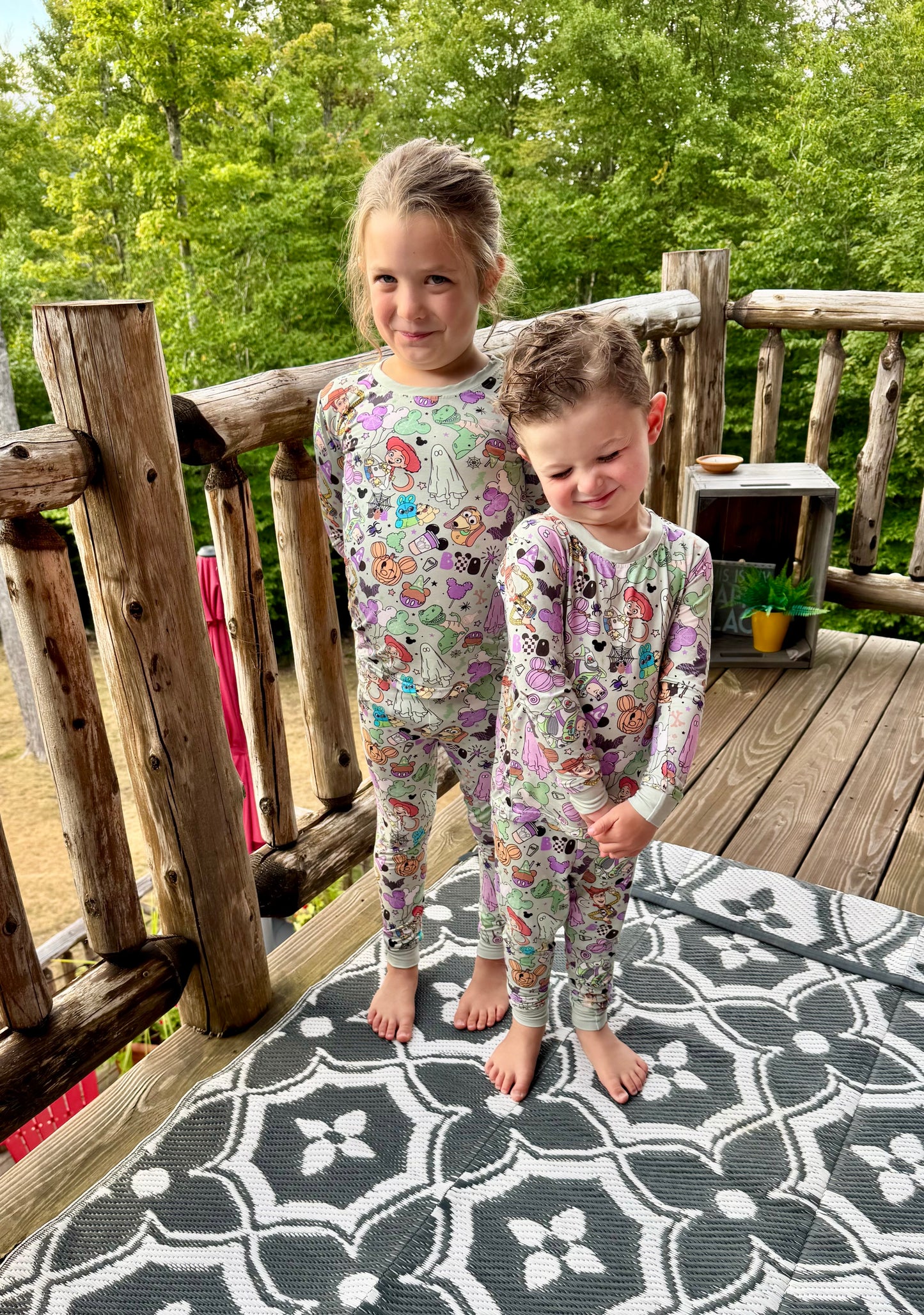 SPOOKY TOY STORY - GREEN JOGGER SET