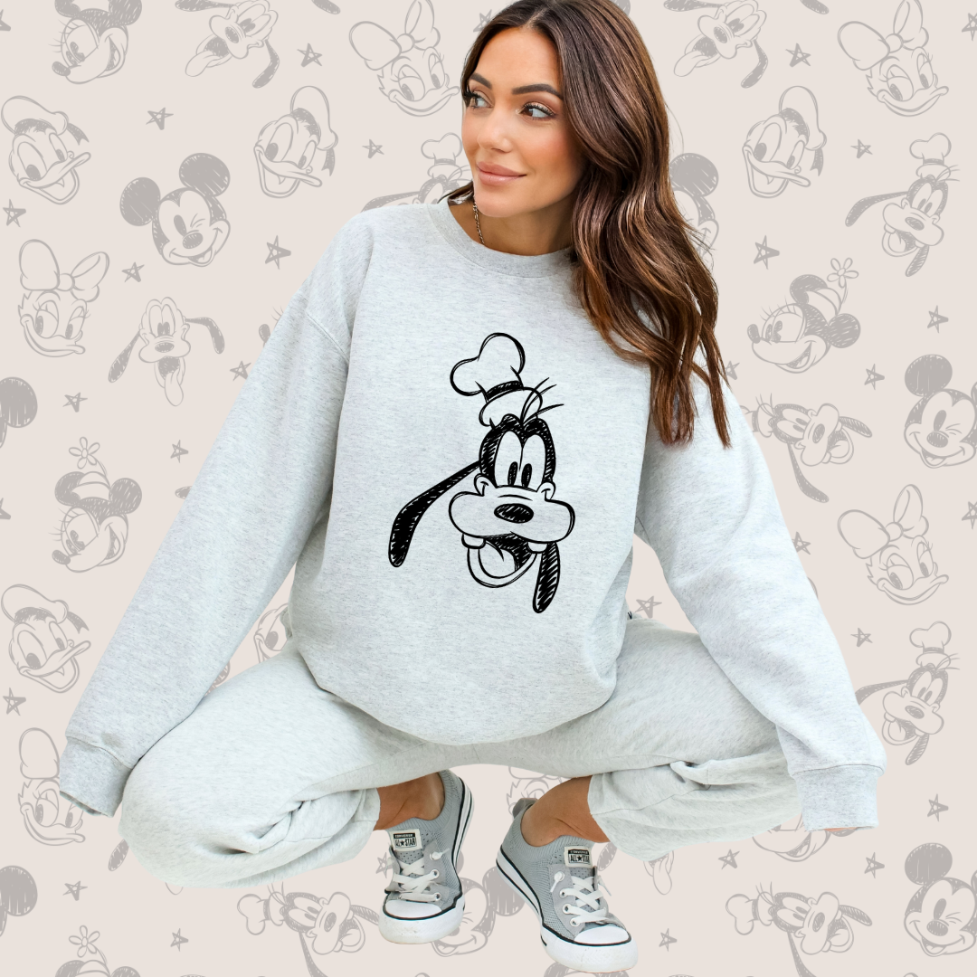MAINSTREET CREW - ASH SWEATER (CHOOSE YOUR CHARACTER)