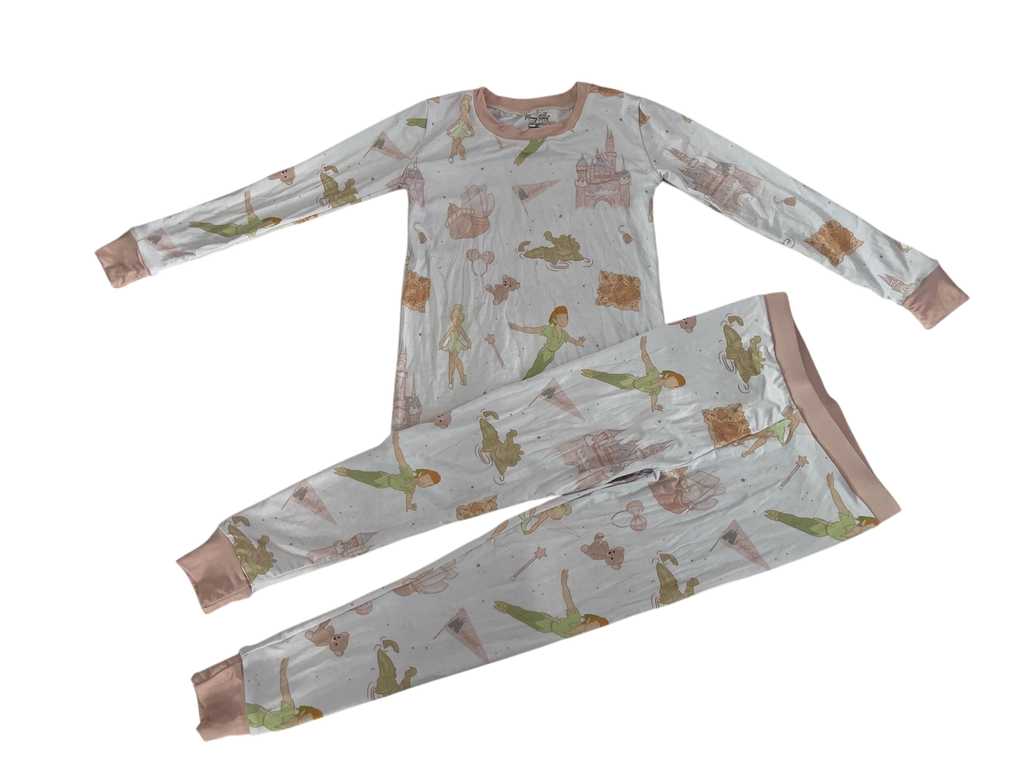 Tinkerbell & Peter Long Sleeve Pjs- READY TO SHIP