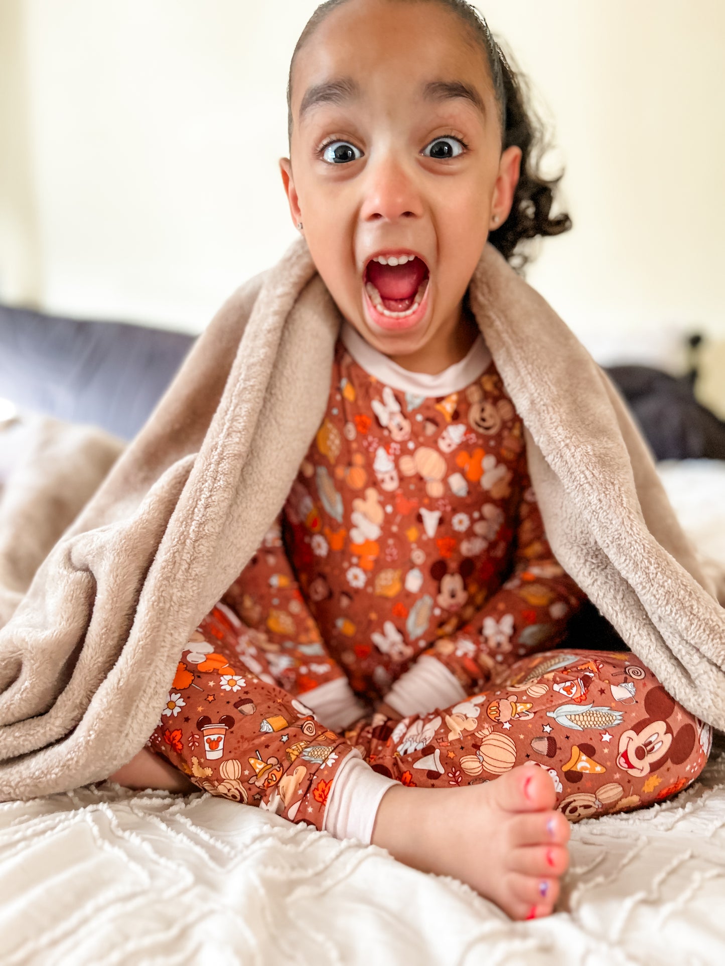 Fall Themed Loungewear - Onesie + 2 Piece
