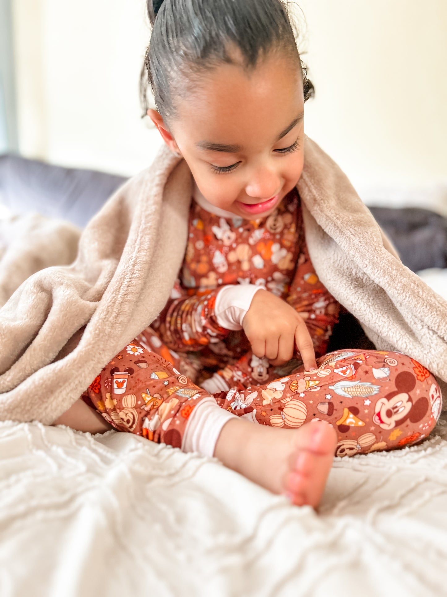 Fall Themed Loungewear - Onesie + 2 Piece