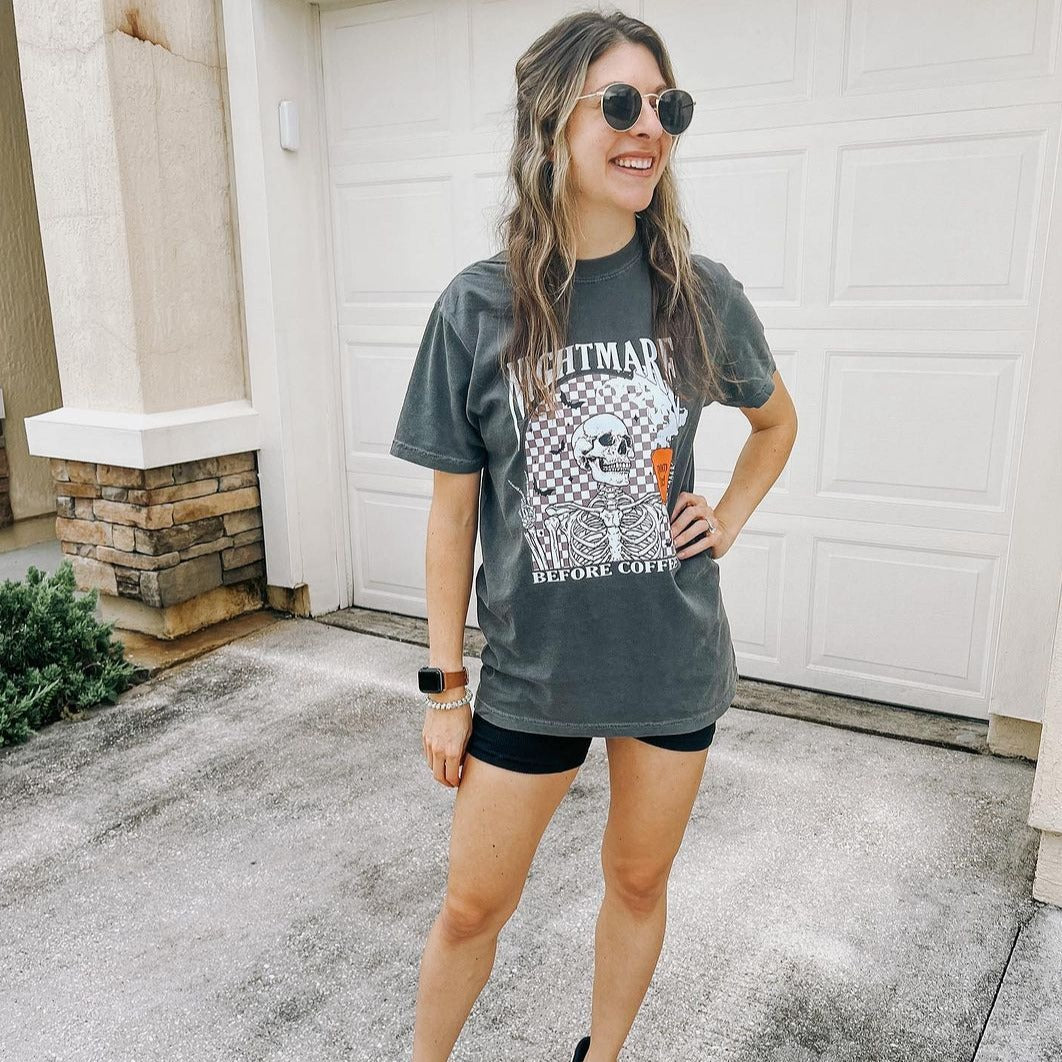 Nightmare Before Coffee - Pepper Tee