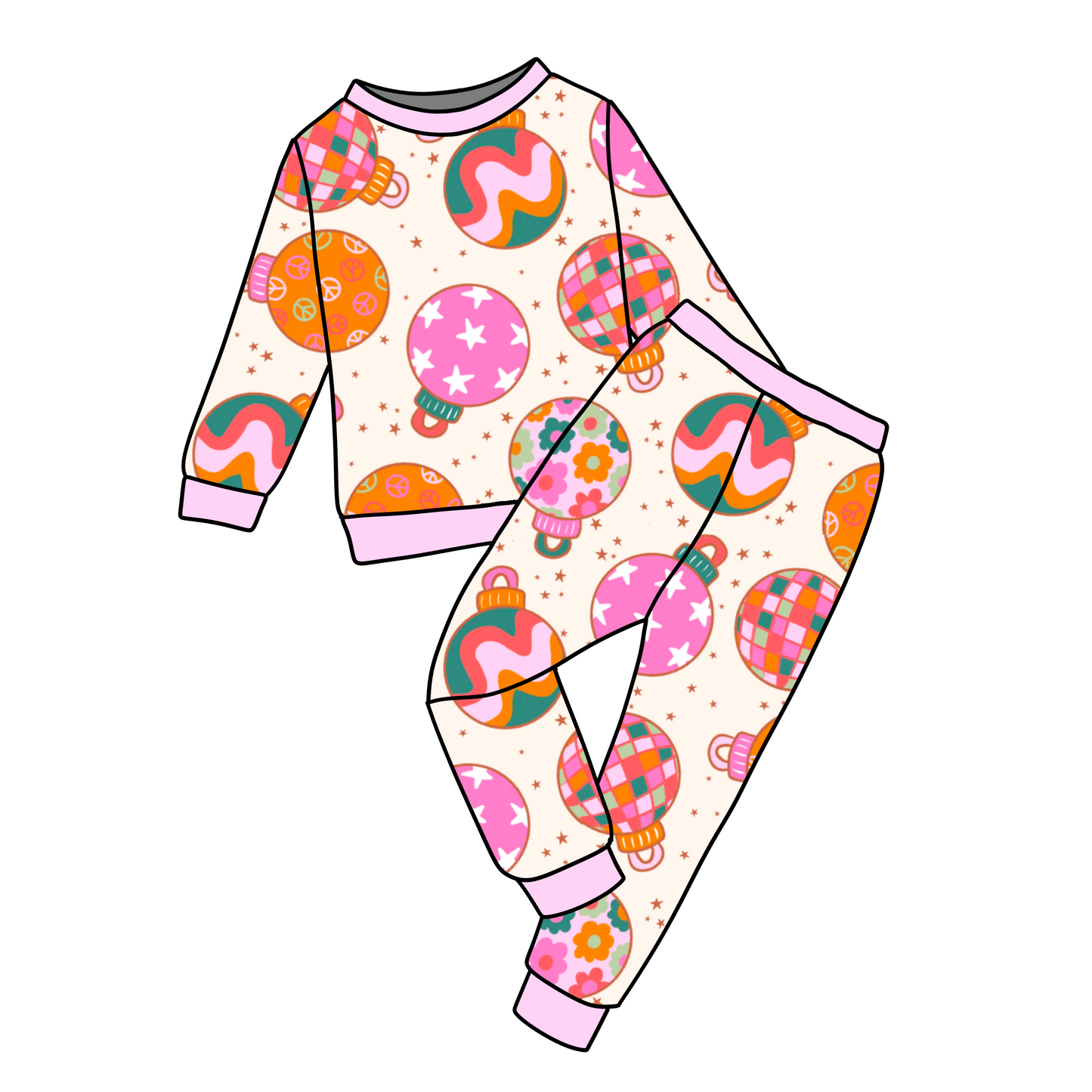 Bright Ornaments Kids Two Piece Set
