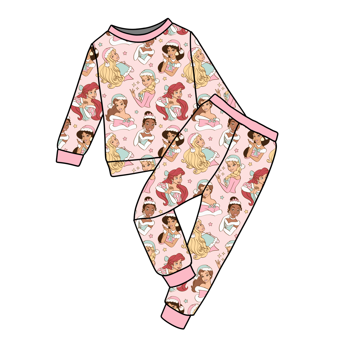 MERRY PRINCESS - Kid's Two Piece Set