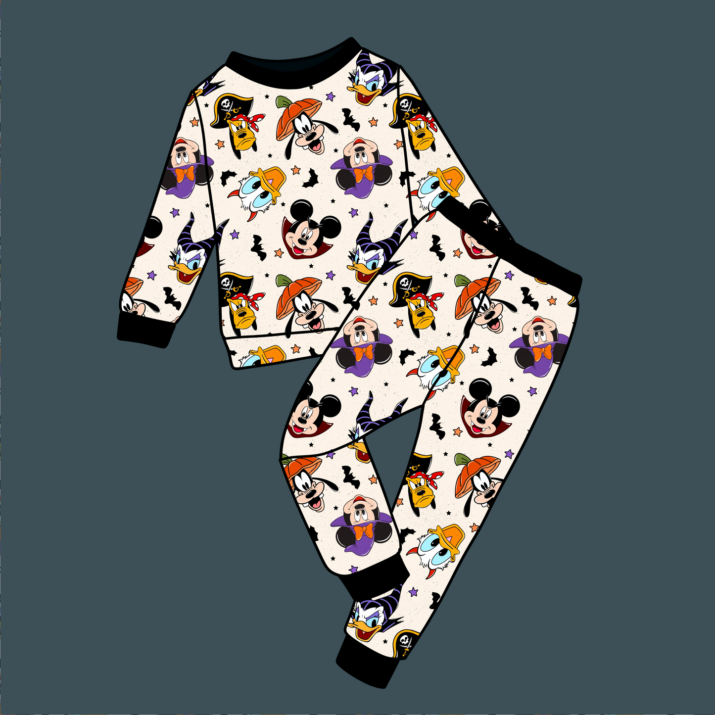 *** PRE-ORDER *** SPOOKY MICKEY PALS - JOGGER SET