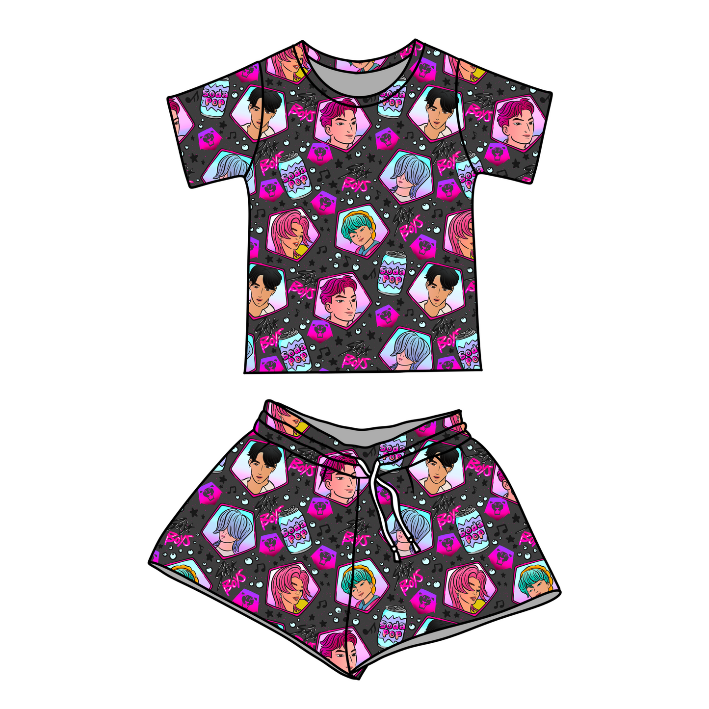 SAJA BOYS- KID'S SHORTS SET