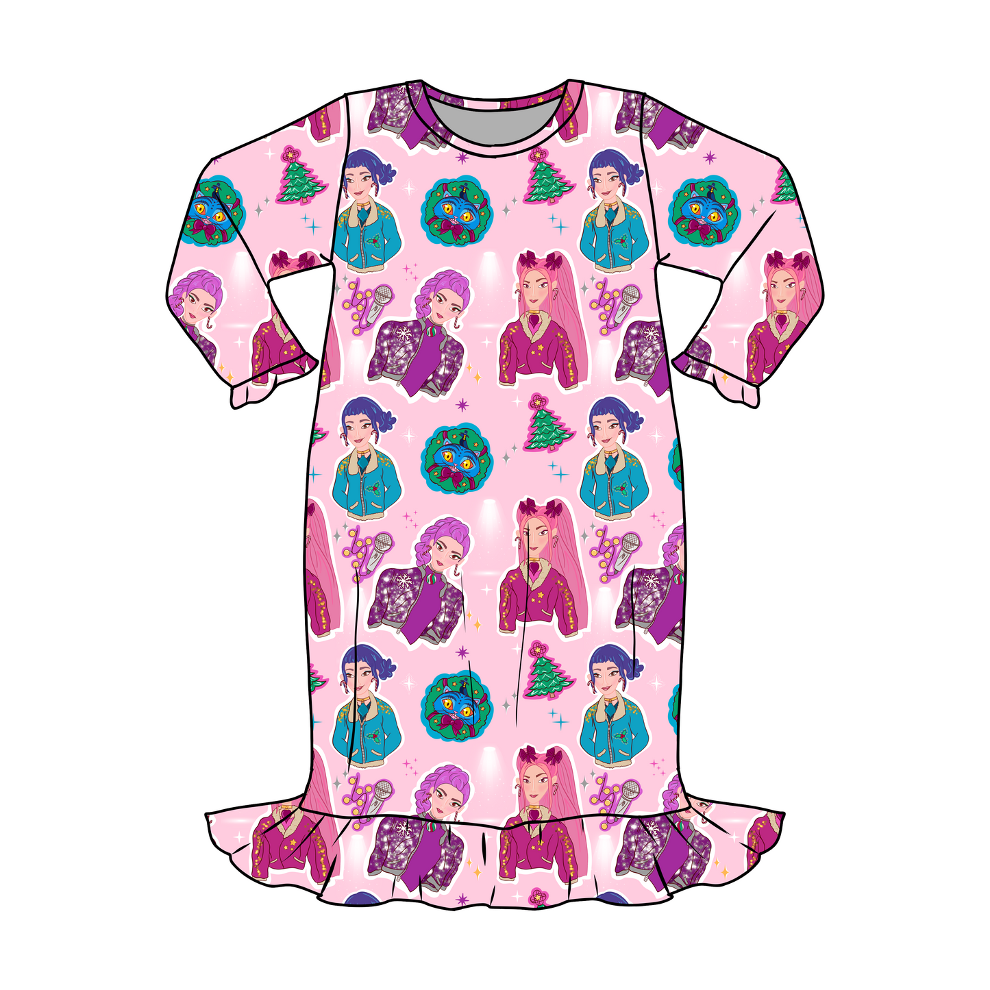 *** PRE-ORDER *** HOLIDAY HUNTXX - KID'S NIGHT GOWN