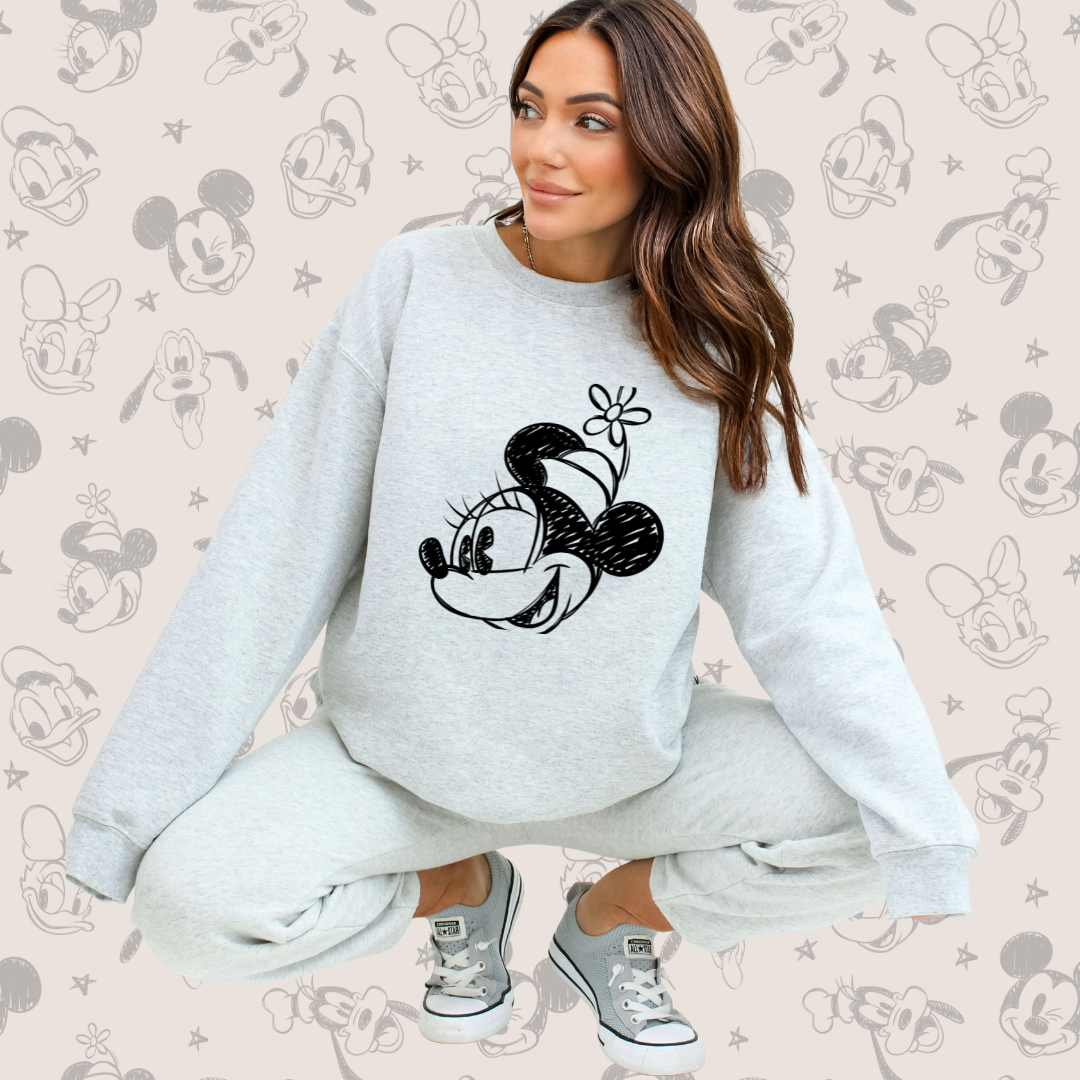 MAINSTREET CREW - ASH SWEATER (CHOOSE YOUR CHARACTER)