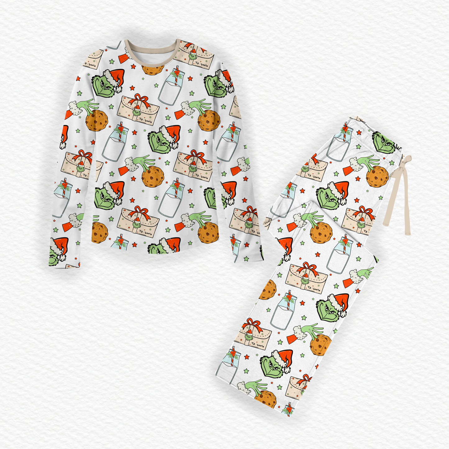 The Grinch - Adult 2 PIECE SET