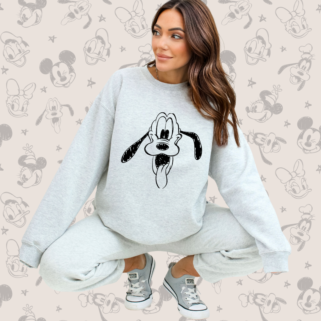 MAINSTREET CREW - ASH SWEATER (CHOOSE YOUR CHARACTER)