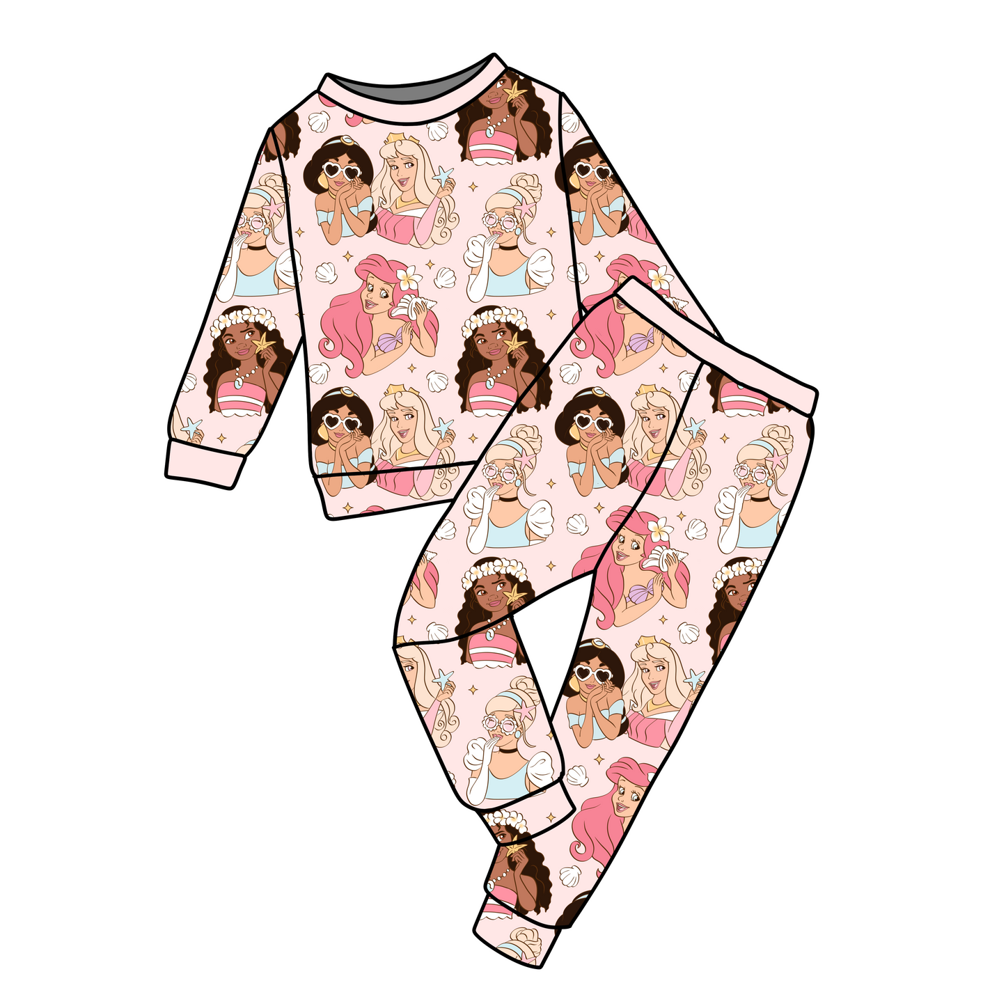 ***PRE-ORDER*** - SUMMER Princess Kid's 2 Piece Set