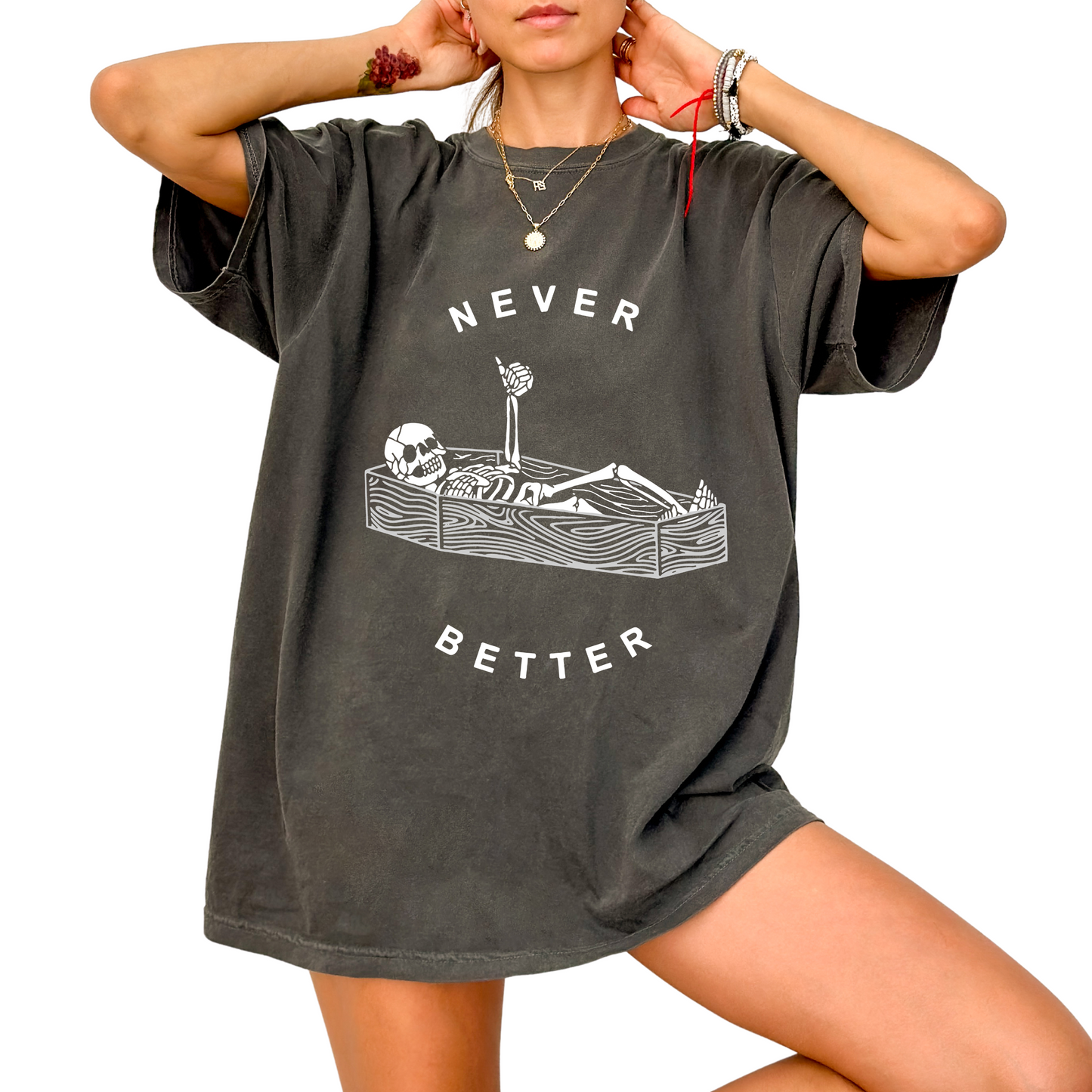 Never Better- Pepper Crewneck Shirt