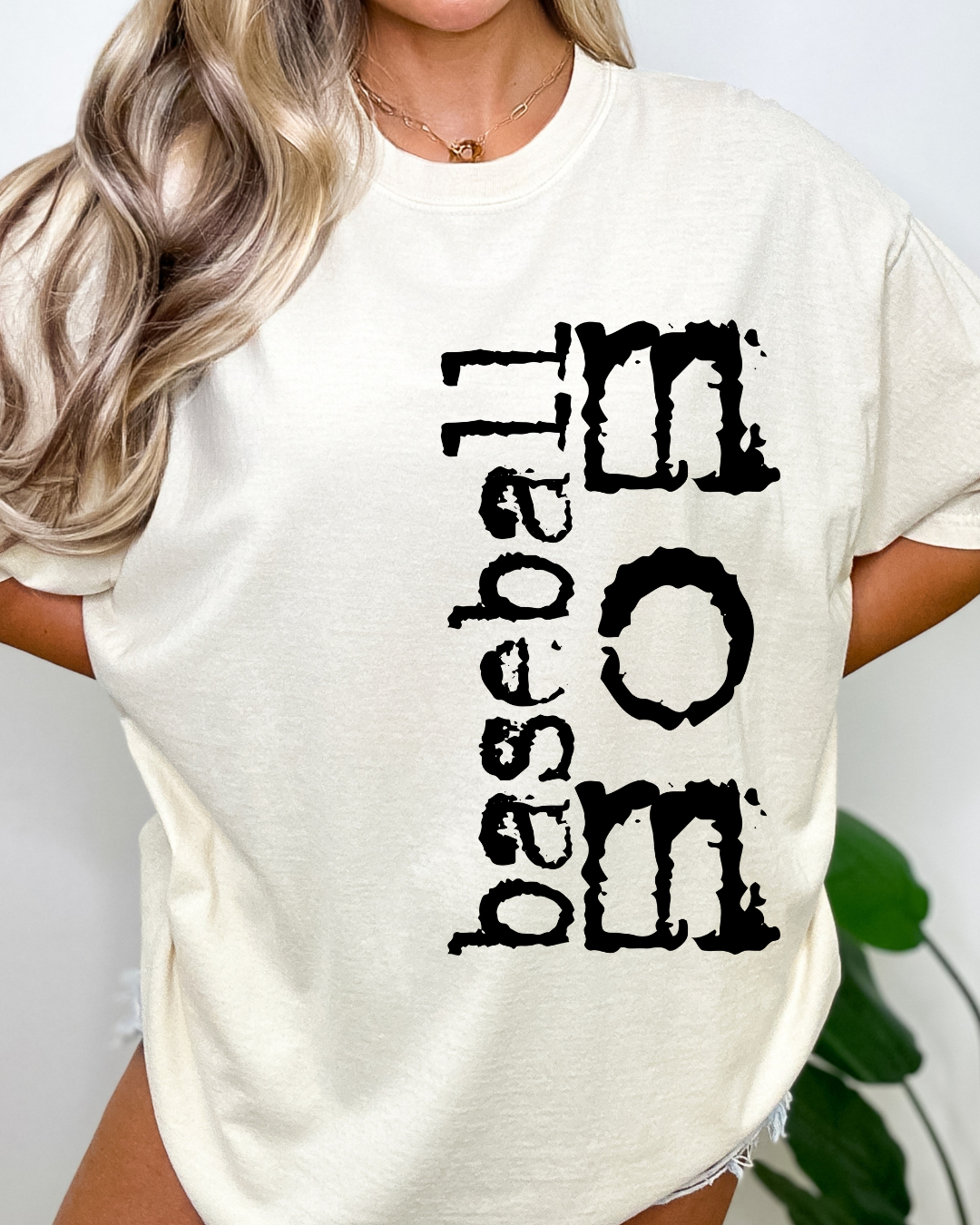 BASEBALL MOM - IVORY TEE