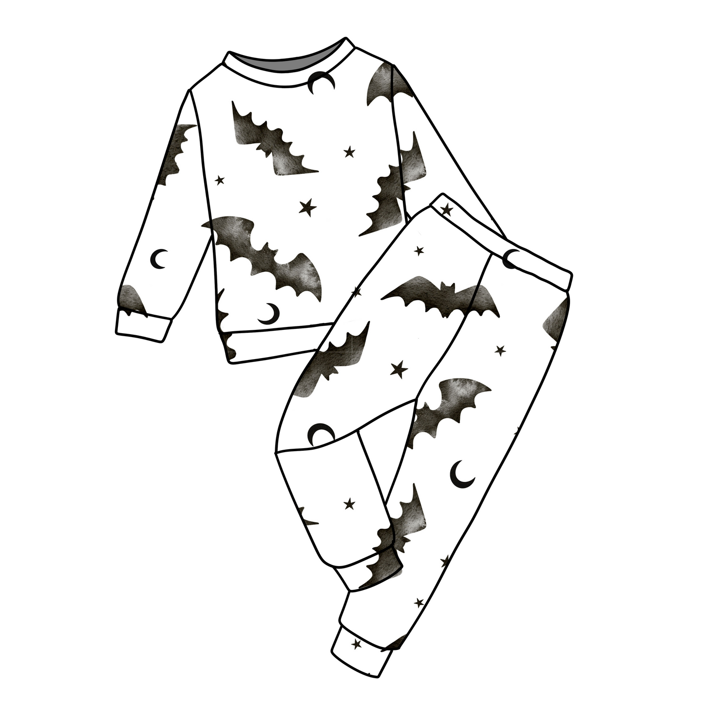 Freakin Bats'- Loungewear - Ready To Ship