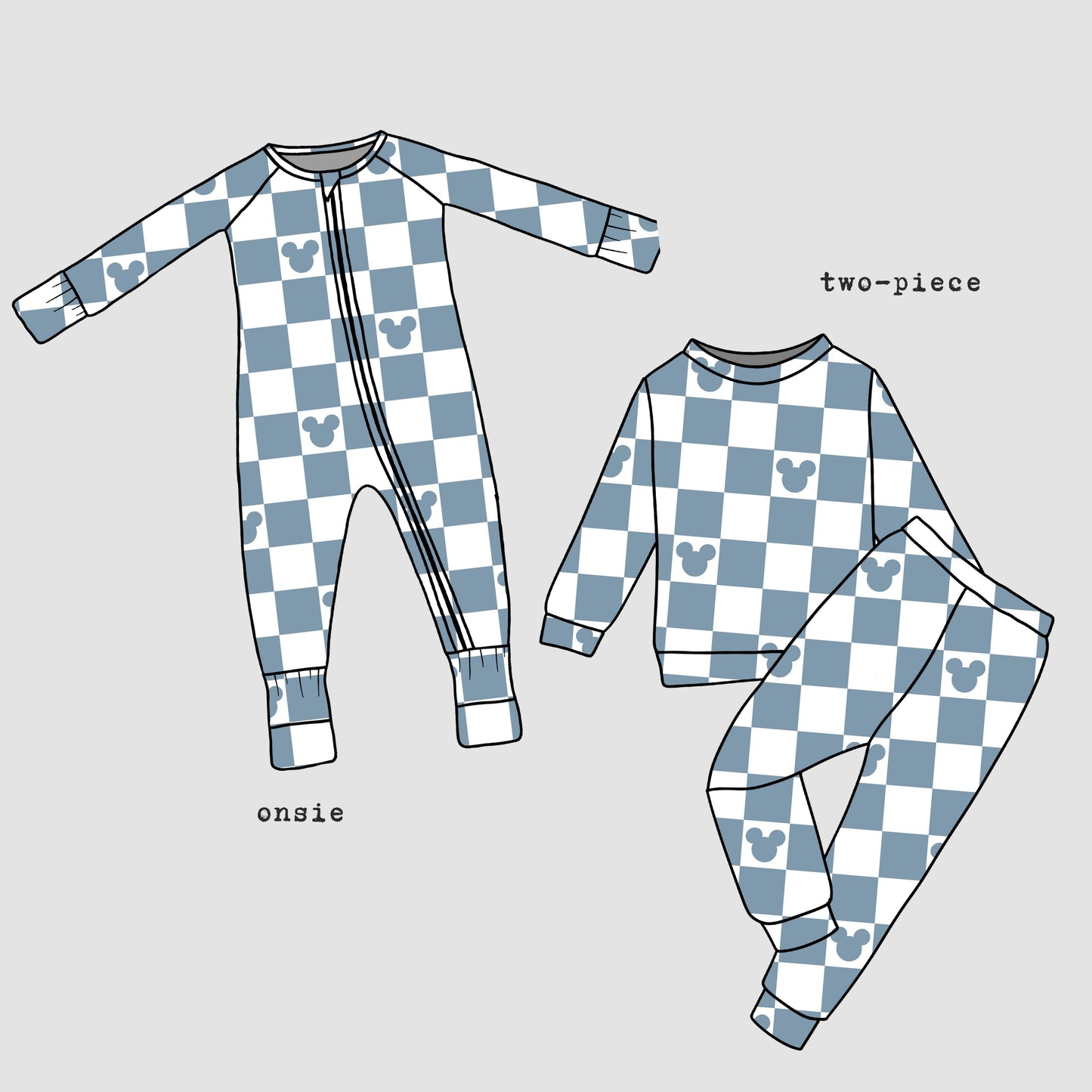 Magical Checkered- Loungewear - Ready To Ship