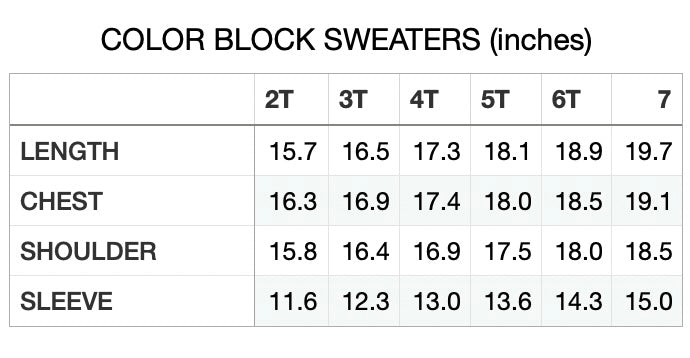 Hulk Ghost - Toddler Color Block Crewneck