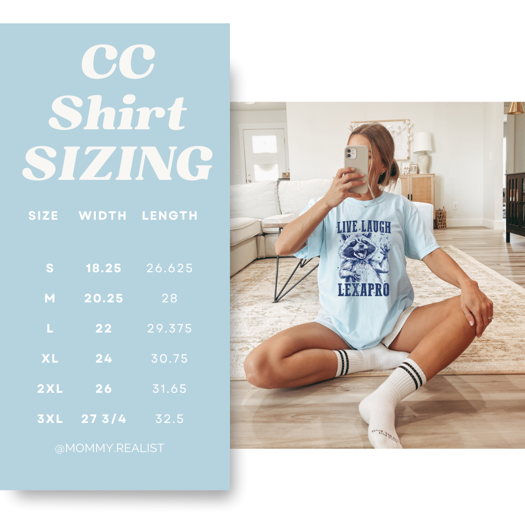 Live, Laugh Lexapro - Chambray Tee