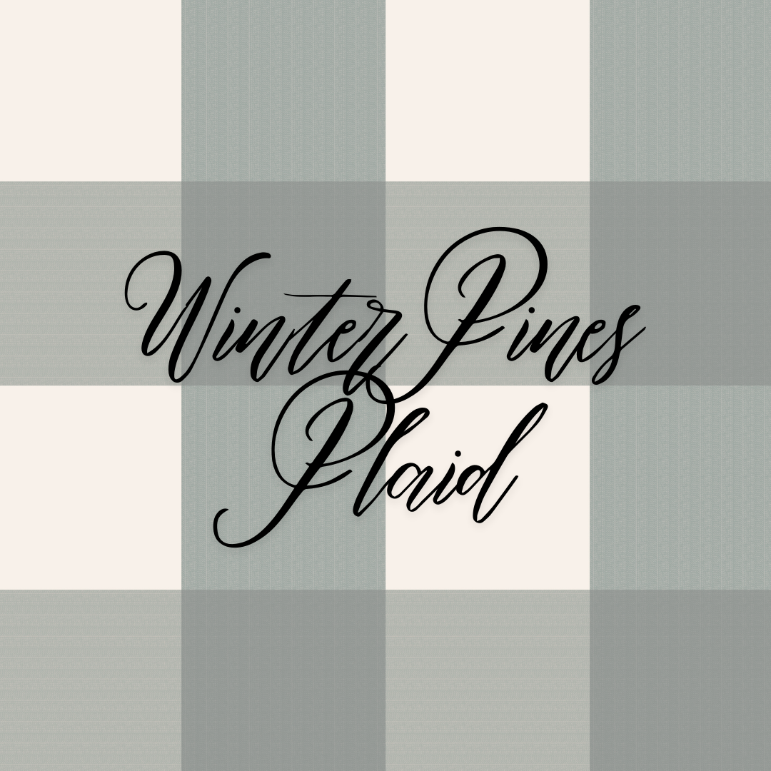Winter Pines Plaid