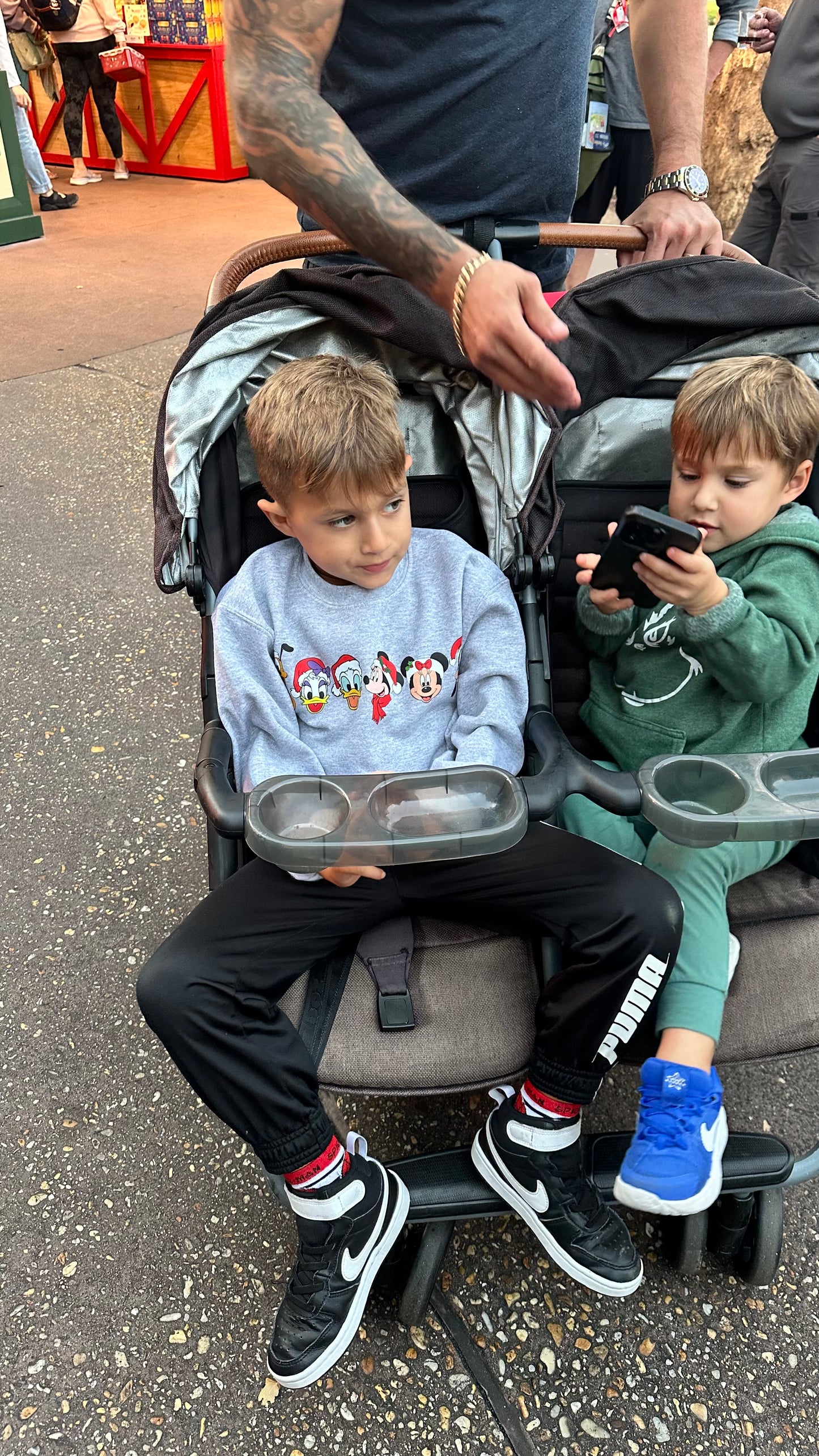 Anthony’s holiday sweater