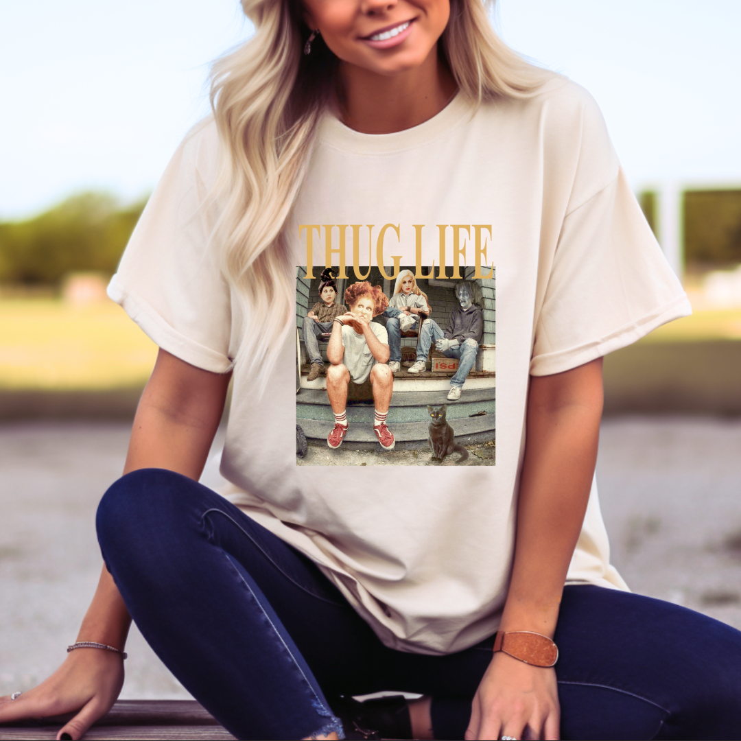 Sisters THUG LIFE - Adult Ivory Tee