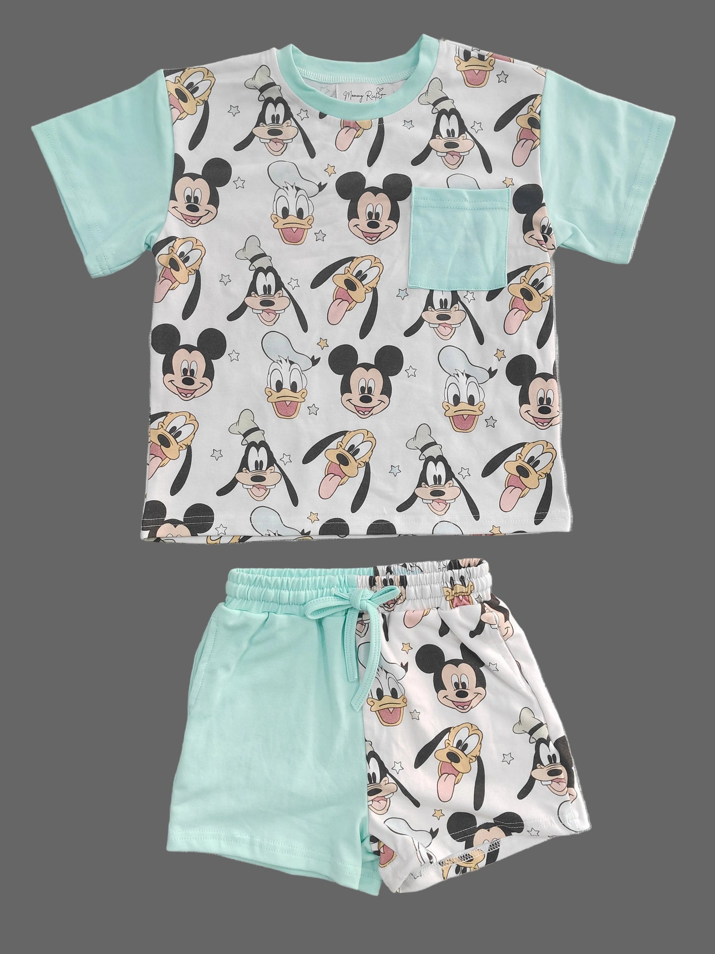 TEAL Color Block Character Set