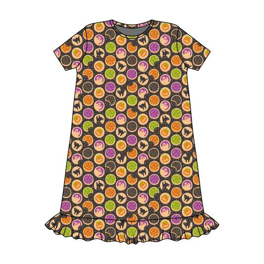 *** PRE-ORDER *** HALLOWEEN COOKIES -NIGHT GOWN