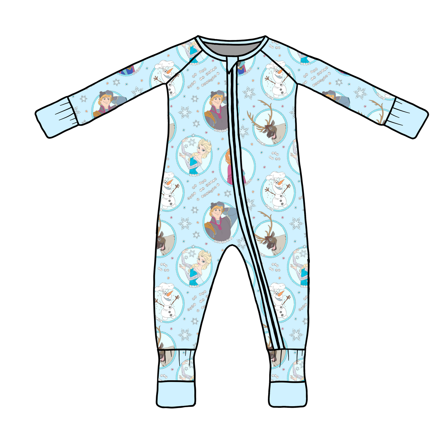 *** PRE-ORDER *** FOZEN- ONESIE