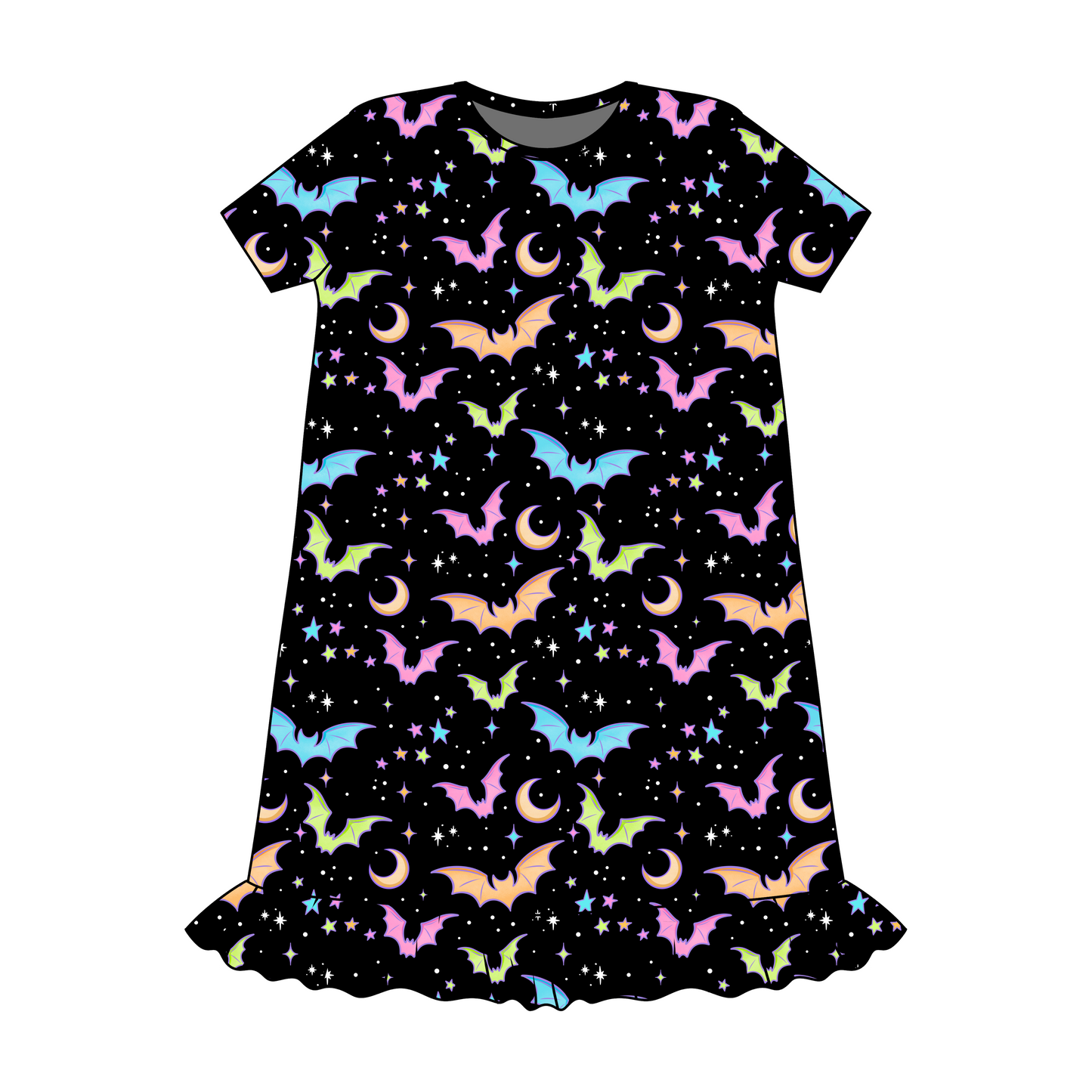 *** PRE-ORDER *** NEON BATS -NIGHT GOWN