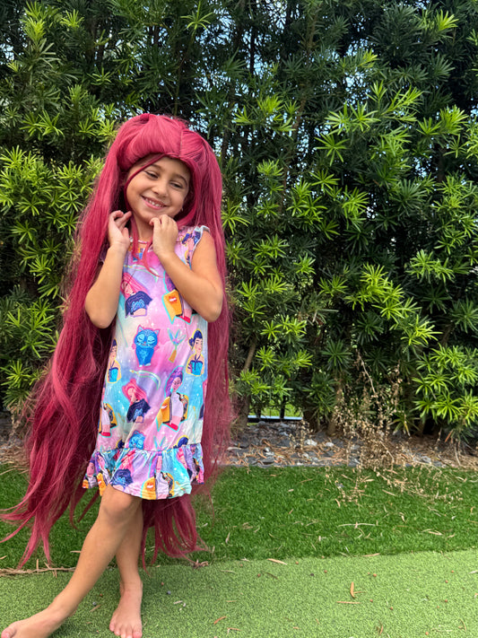 *** PRE-ORDER *** NEON K POP - KID'S NIGHT GOWN