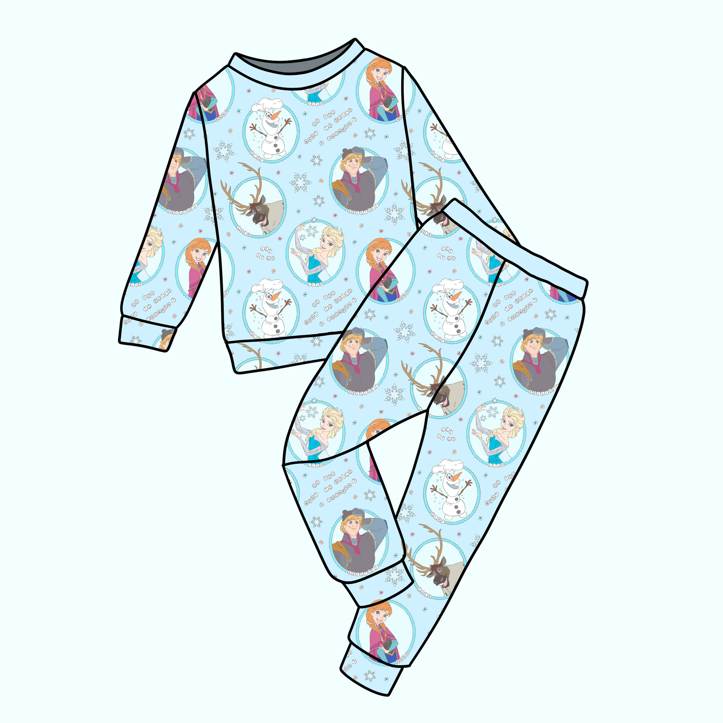 FROZEN JOGGER SET