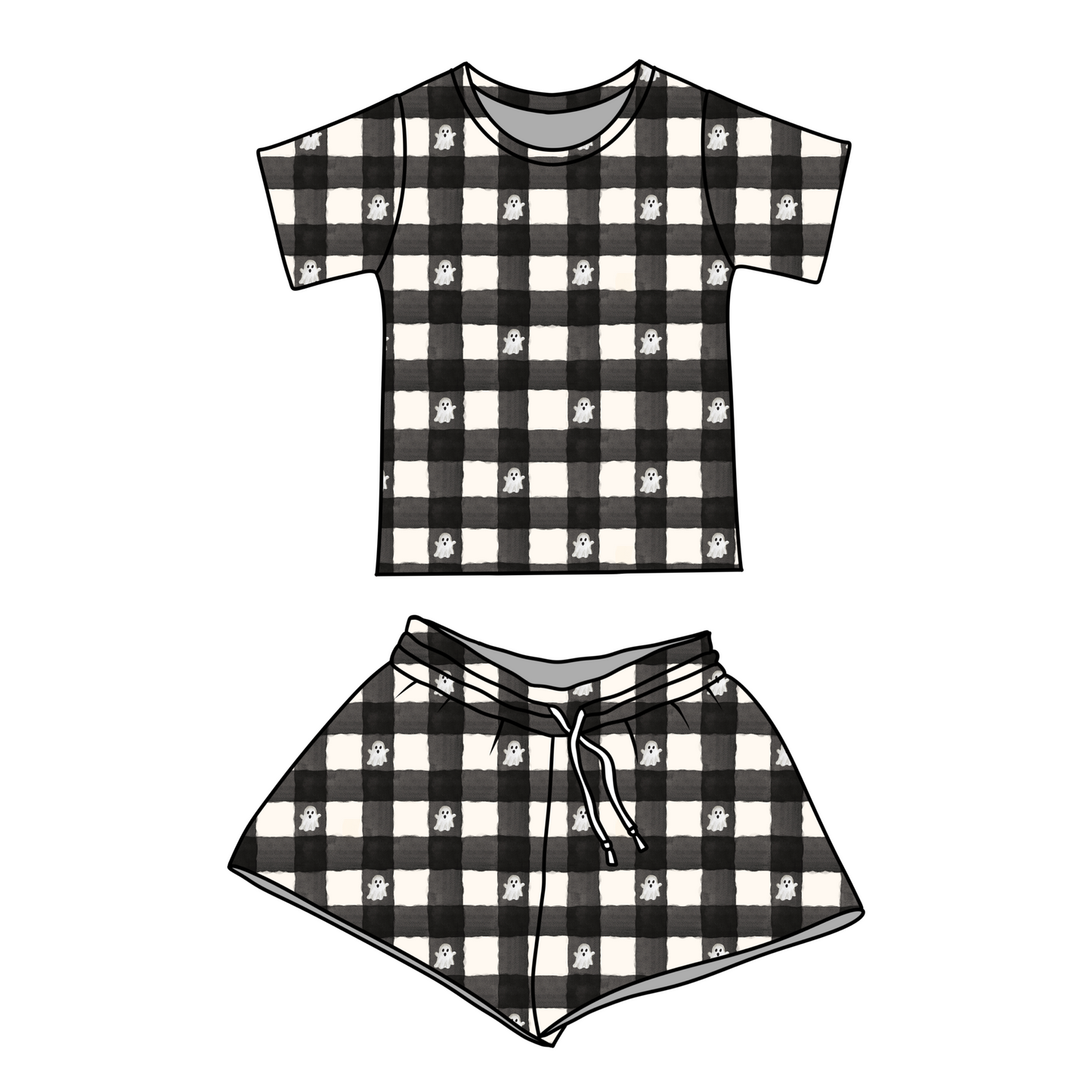 ***PRE-ORDER*** LITTLE GHOSTS - SHORTS SET