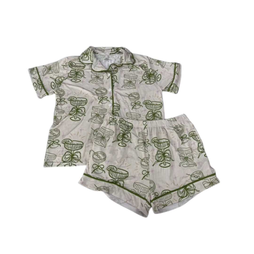 Martini Pajamas - SHORTS SET