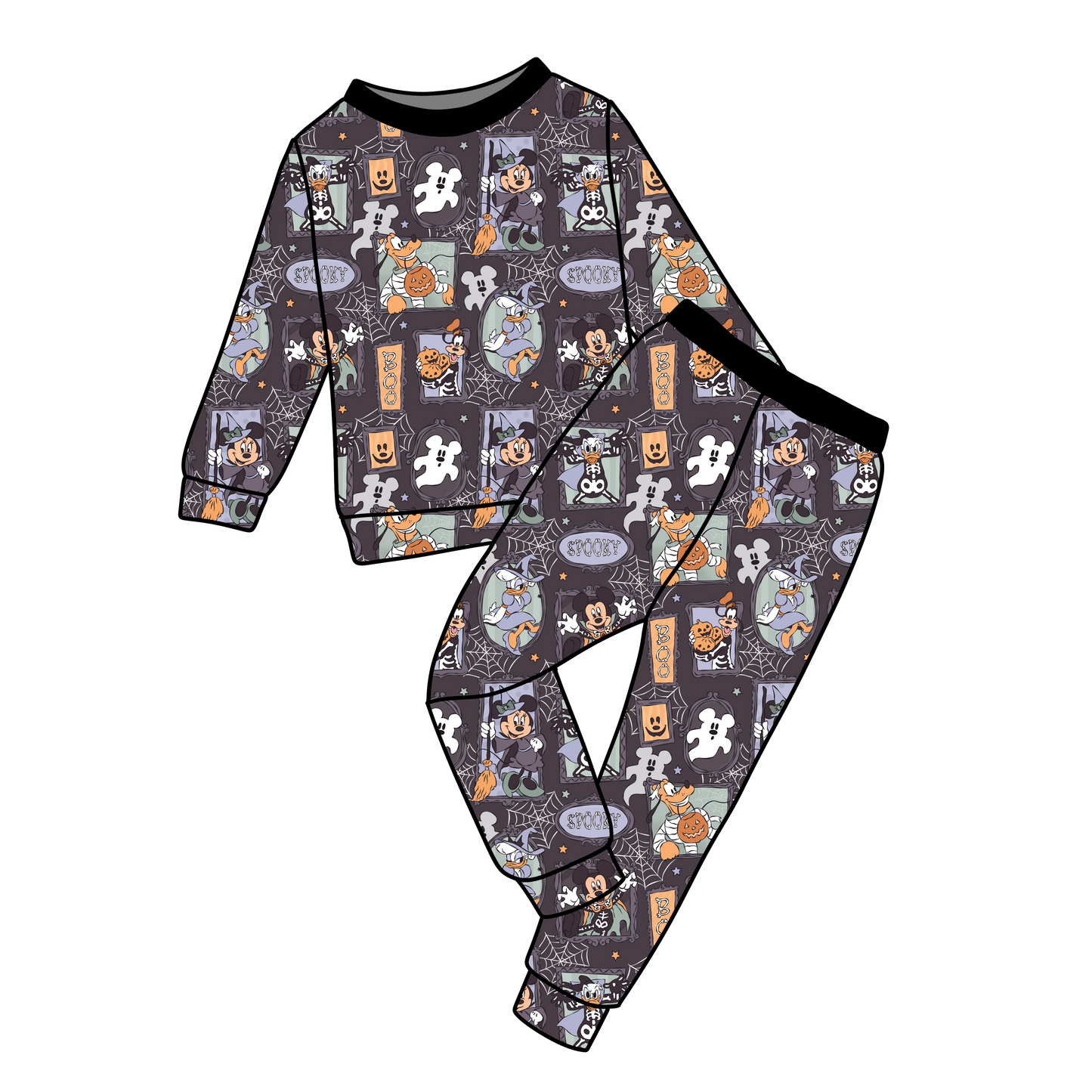 *** PRE-ORDER *** SPOOKY MAGIC- LONG SLEEVE JOGGER SET