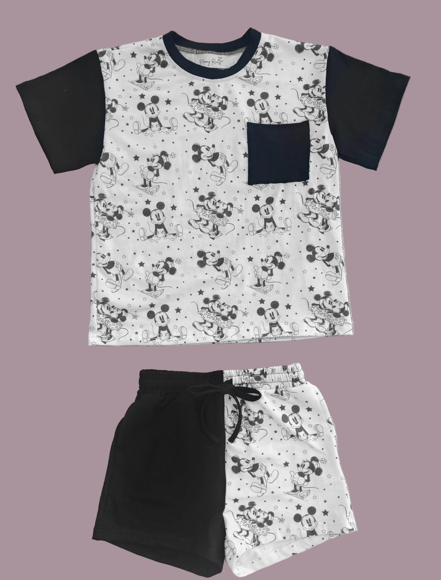 BLACK Color Block Character Set