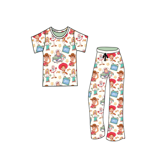 *** PRE-ORDER *** NEUTRAL TOY STORY TEE/DRAWSTRING SET