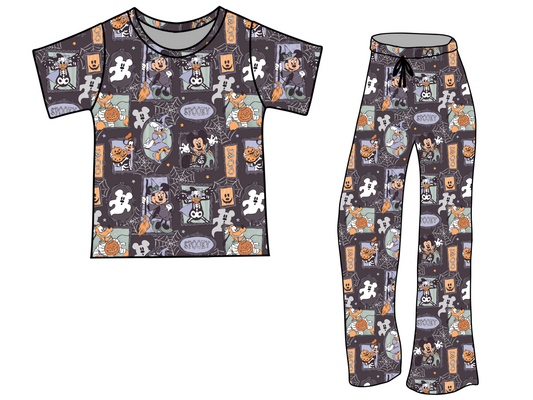 *** PRE-ORDER *** SPOOKY MAGIC - TEE/DRAWSTRING SET