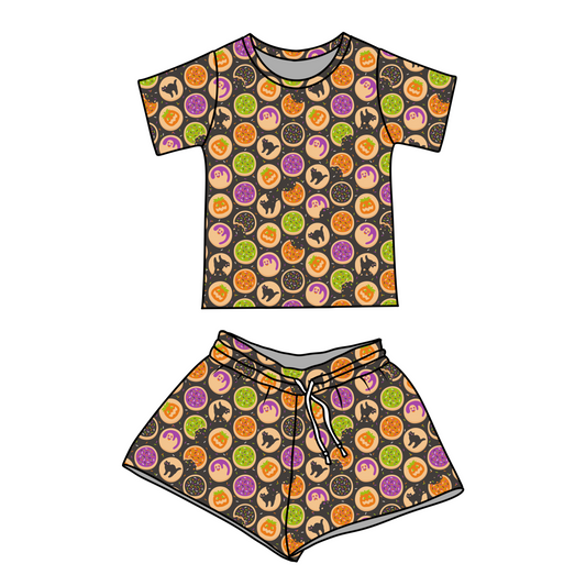 ***PRE-ORDER*** HALLOWEEN COOKIES - SHORTS SET