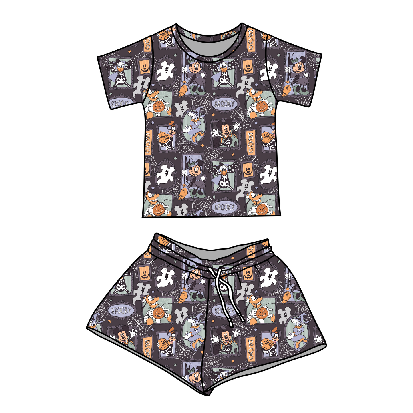***PRE-ORDER*** SPOOKY MAGIC - SHORTS SET
