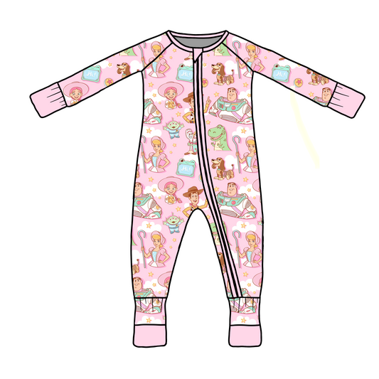 *** PRE-ORDER *** PINK TOY STORY - ONESIE