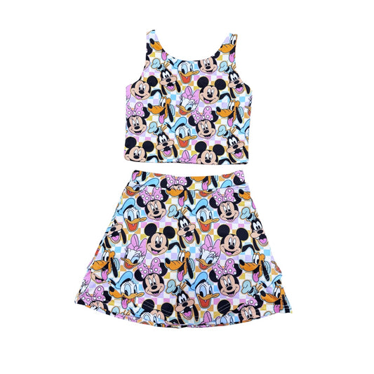 CHECKERED CHARACTER Athletic Set - READY TO SHIP