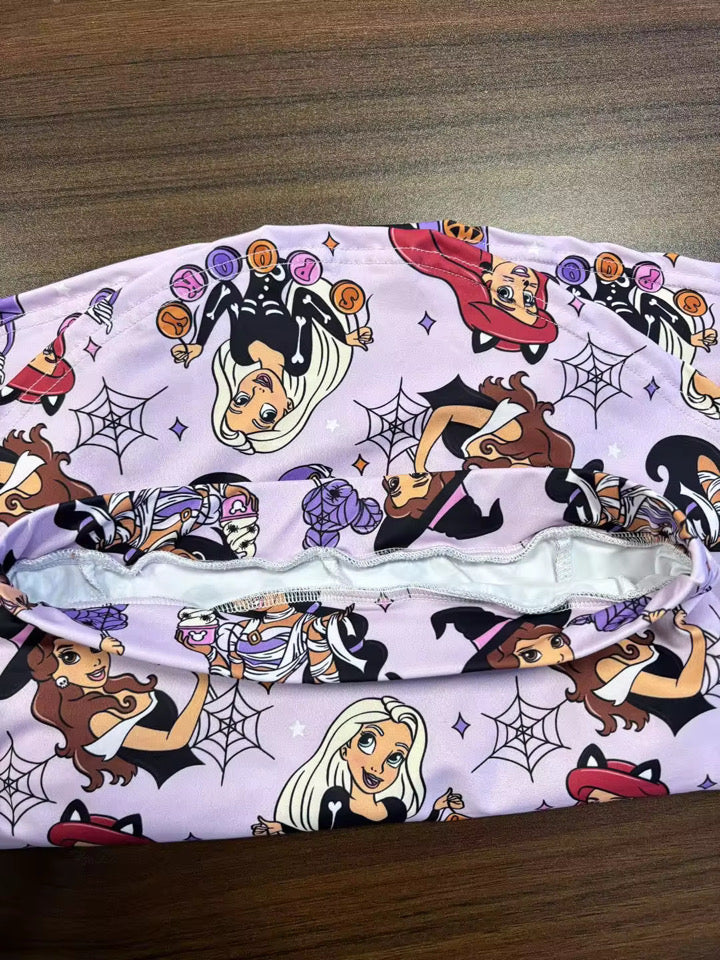 SPOOKY PRINCESS ATHLETIC SETS-  READY TO SHIP