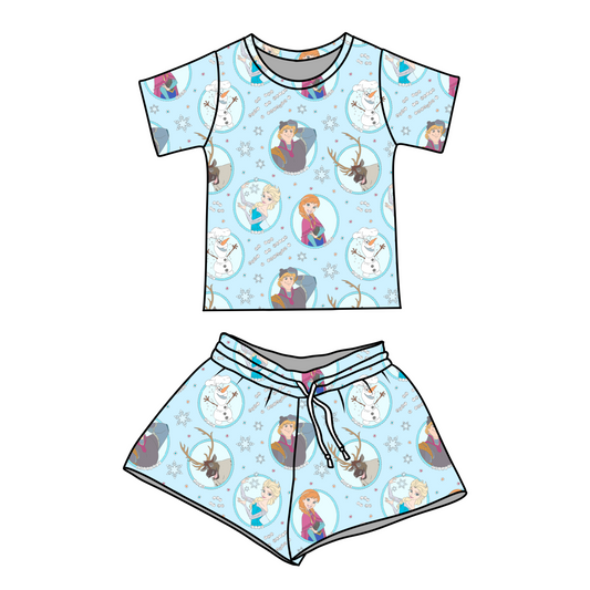***PRE-ORDER*** FROZEN - KID'S SHORTS SET