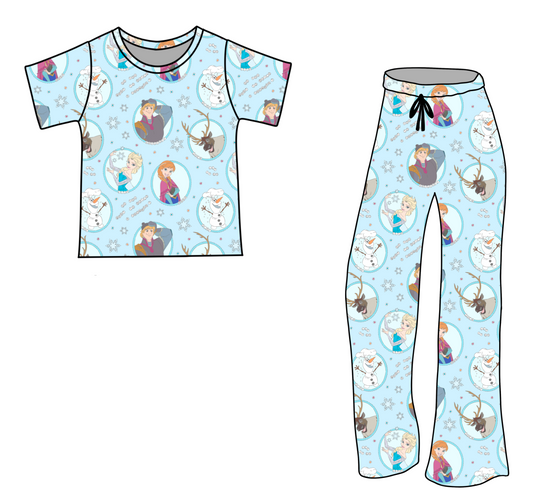 *** PRE-ORDER *** Frozen- KIDS 2 Piece PANTS Set