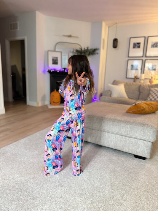 *** PRE-ORDER *** NEON K POP - KIDS 2 Piece PANTS Set