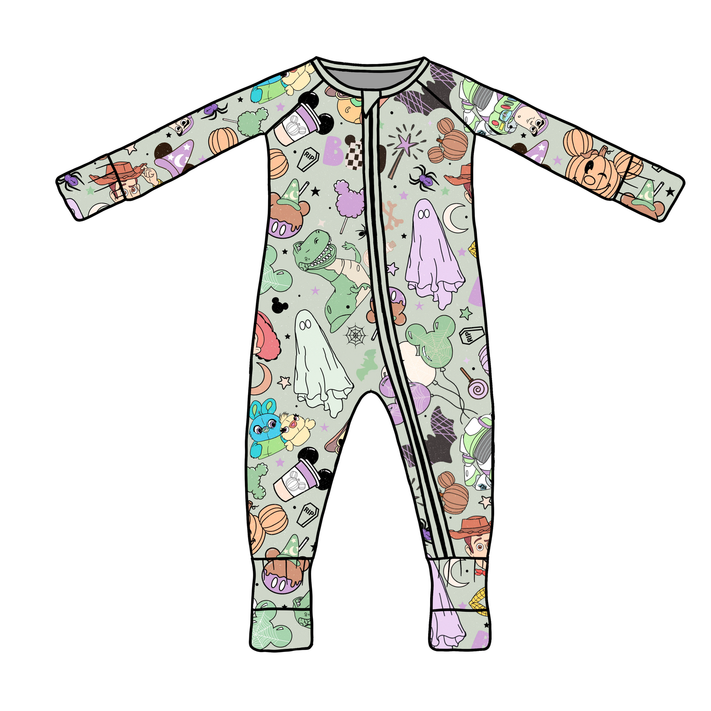 *** PRE-ORDER *** SPOOKY TOY STORY- ONESIE