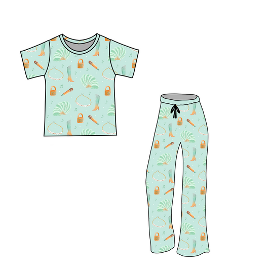 SHOW GIRL ERA- ADULT PANTS SET