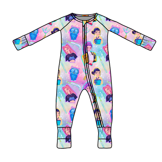 NEON KPOP Zippy Jammies